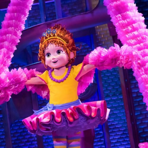 2 Disney Junior Prinses met rode boa en tutu