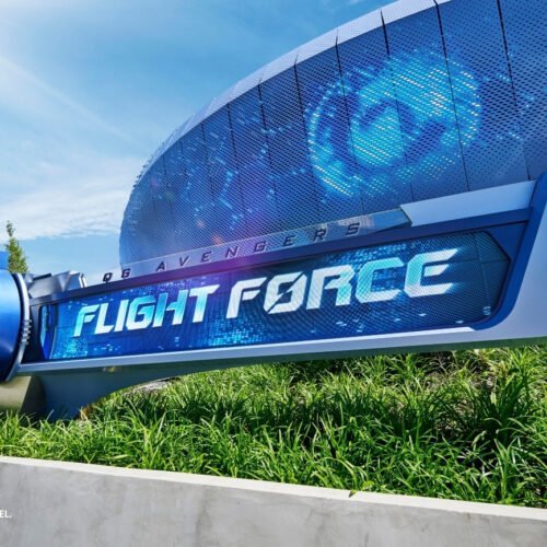 6 Ingang Flight Force attractie