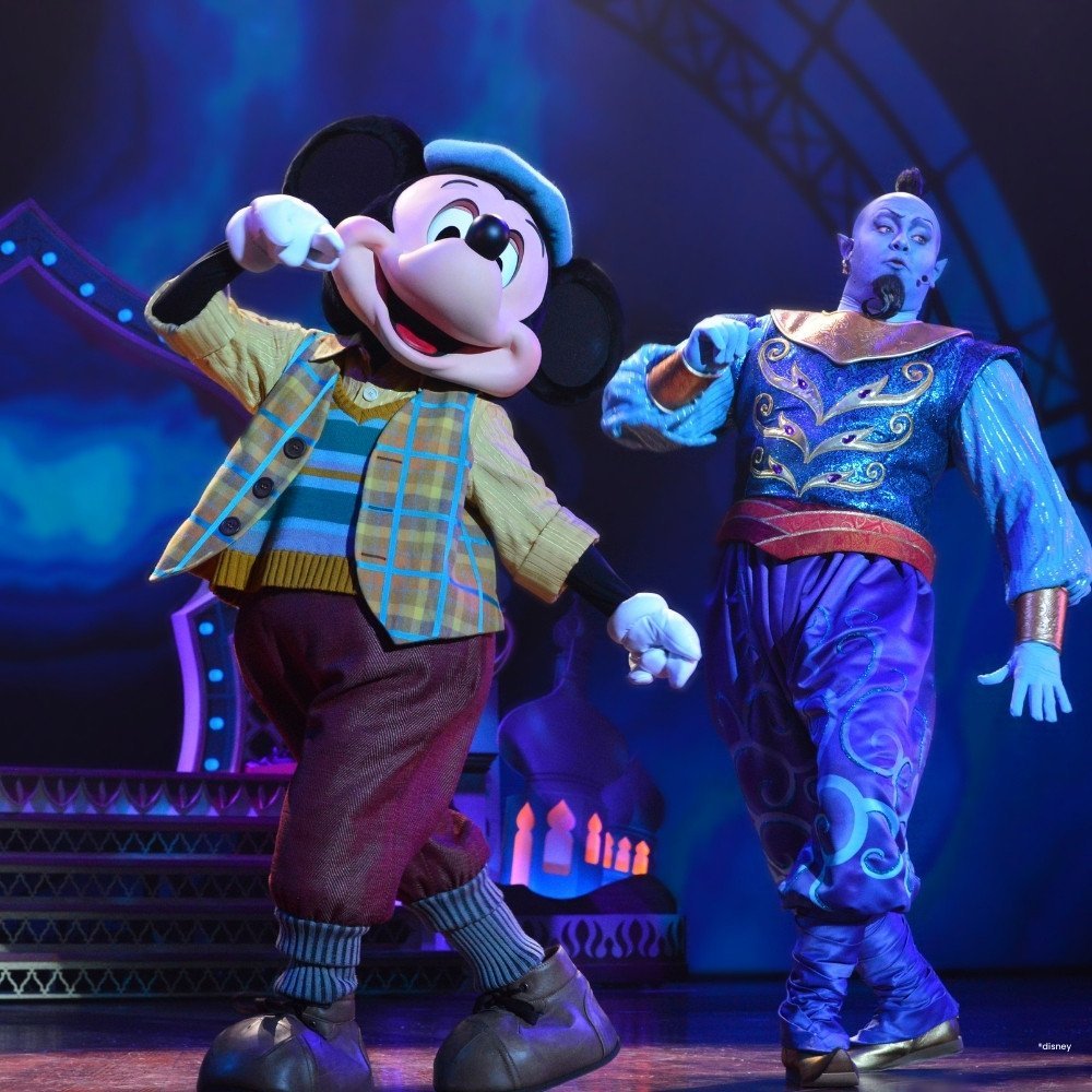 Mickey and the Magician optreden in disney studios