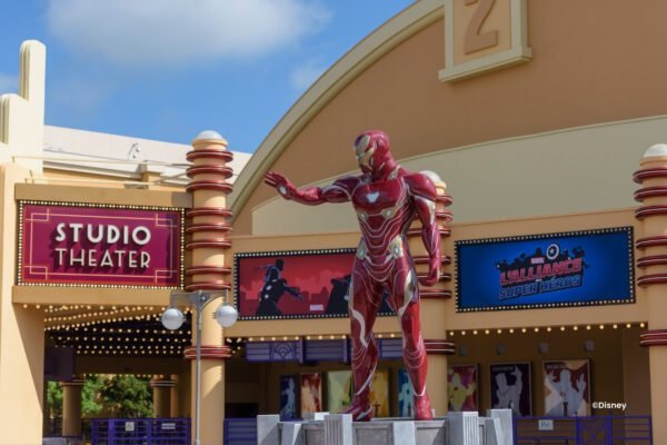 Studio Theater Iron Man voor het Studio Theater in het Walt Disney Studios® Park